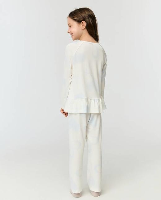 【春上新】8楼爱慕儿童Aimer Kids女孩奶皮爱心熊长睡裤AK142J461，吊牌价329元 商品图2