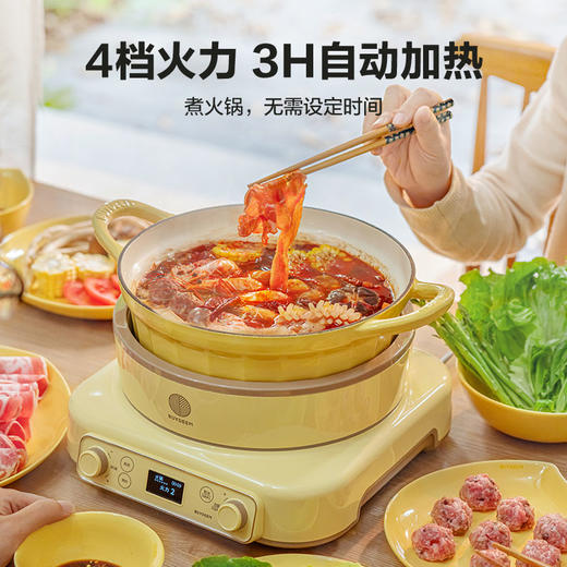 6F 北鼎L651/002/多功能电磁炉 小鹅黄 商品图2