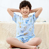 【YW】无忧购儿童棉绸睡衣套装短袖短裤空调服家居服MCSD（截单后3-5天发货) 商品缩略图0