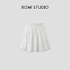 ROMI STUDIO100%长绒棉双层裁片绣花A字高腰松紧半裙RWCSXL3474 商品缩略图0