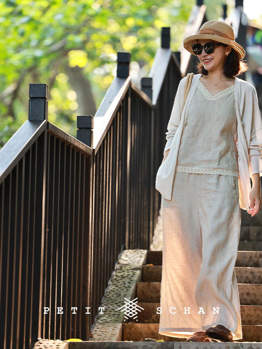 PETIT SCHAN小闪 #087 Paris in Dreams 戏梦巴黎 法式浪漫纸辫蝴蝶结卷边遮阳帽 商品图4