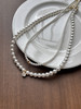 小众品牌正品简约经典优雅温柔珍珠真锆钻项链 商品缩略图3