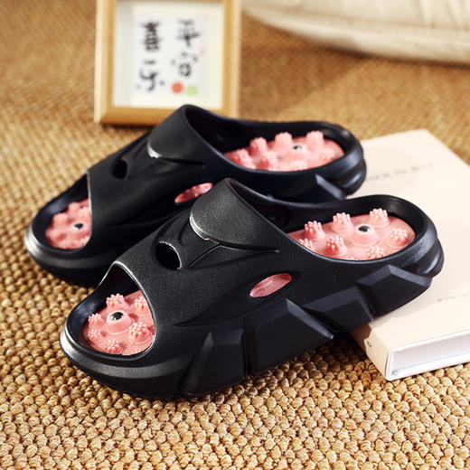 热卖！移动足疗！兰序 按摩养生拖鞋 磁石按摩穴位 男女款 商品图7