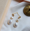 【预售3天】新款珍珠耳夹女无耳洞流苏耳环冷淡风蚊香盘耳夹轻奢复古耳饰AL669209799501 商品缩略图3