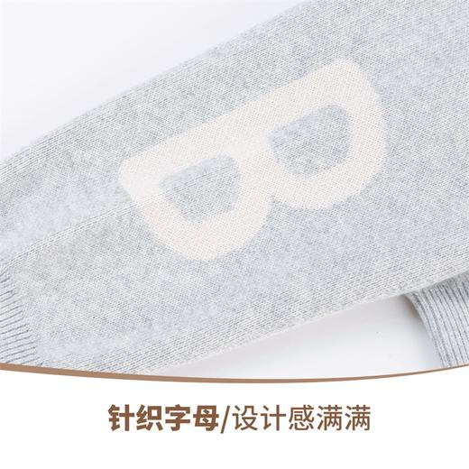 贝贝怡春秋季新款男童针织开衫纯棉柔软亲肤毛衣不易起球ZB3ES028 商品图6