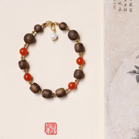 【青山特惠】8mm 2颗、10mm 2颗 、9x9mm 6颗 绿棋楠 【芬迎】沉香手串 c38