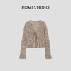 ROMI STUDIO“随性松弛”天然亚麻法式镂空编织系带开衫 RWCRSZ4589 商品缩略图0