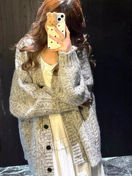 宋正恩原单花纱开衫 商品图0