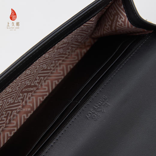 SAINTJOY/上久楷 新中式宋锦女士 手包 晴春蝶戏图  BWS25B0201 商品图3