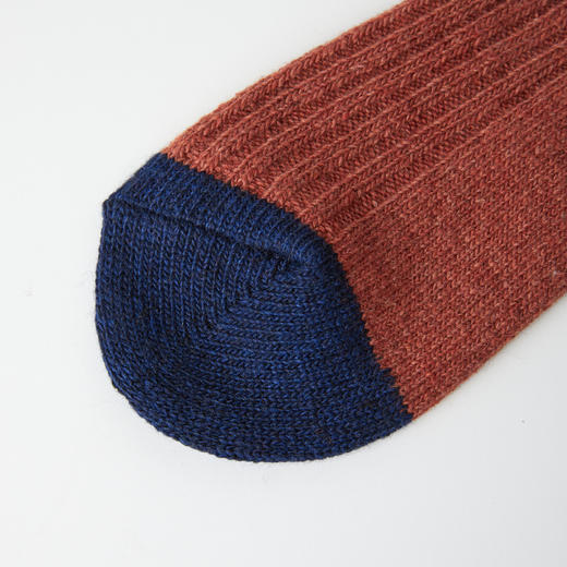 ROMI STUDIO“复古日系”羊毛混纺舒适弹力针织中筒袜RWCRP33928 商品图3