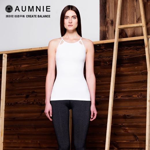 AUMNIE澳弥尼莲花背心紧身女薄款速干透气显瘦百搭瑜伽背心罩衫 商品图1