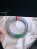 620668，60.8飘阳绿大圈手镯，清新白底青、干净底子细腻，飘阳绿 商品缩略图4
