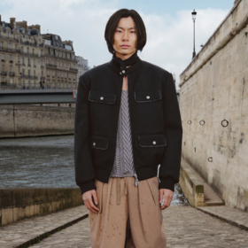 GOODBAI 916 多口袋立领正肩收口夹克