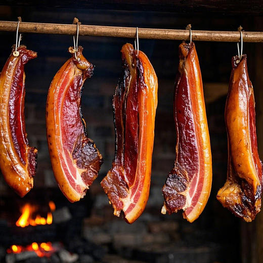 【自营】九月穰土家腊五花腊肉500g 商品图3