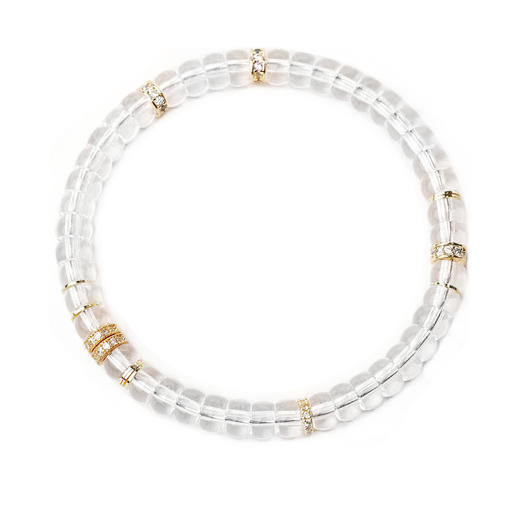 一念澄明天然白水晶归圆手串6mm 商品图4