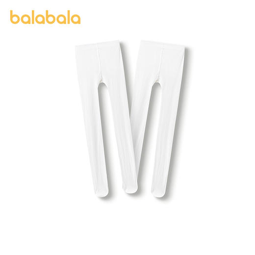 【商场同款】巴拉巴拉儿童连裤袜秋季款女童打底舞蹈袜抗菌两条装 商品图4