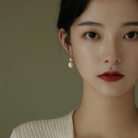 【预售3天】新款珍珠耳夹女无耳洞流苏耳环冷淡风蚊香盘耳夹轻奢复古耳饰AL669209799501