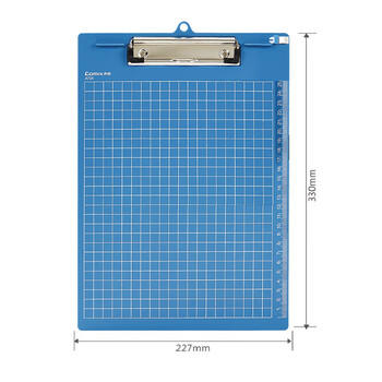 齐心（COMIX）A4带刻度多功能书写板夹 垫板 拼单/凑单/团购 蓝 A724 商品图1