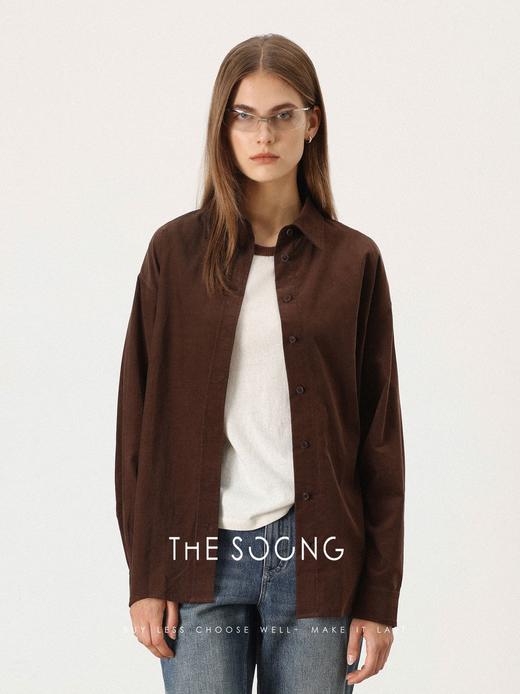 THESOONG|"典雅韵味"纯棉亲肤柔软松弛感polo领外套HWCS7535 商品图7