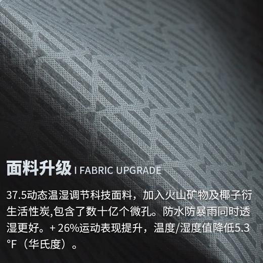 极限崂里 创新科技37.5微米科技防水透湿男女皮肤帽越野跑鸭舌棒球帽-5025 商品图2