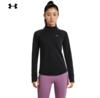 安德玛UA Base 4.0女子弹力跑步训练休闲运动修身长袖1343319-001 商品缩略图0