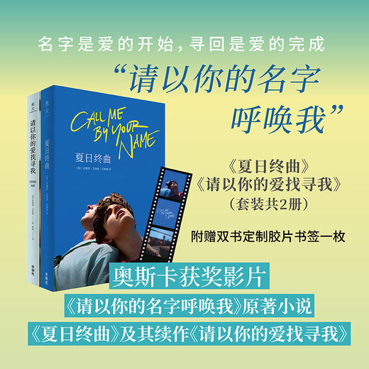 请以你的名字呼唤我（夏日终曲+请以你的爱找寻我）（套装共2册） 商品图8