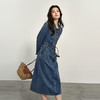 【商场同款】诗凡黎翻领牛仔连衣裙2025春新款长裙女3G3290611 商品缩略图1