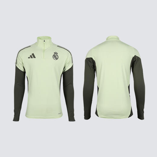 小李子正品ADIDAS阿迪达斯皇马半拉链运动长袖训练服成人男JP3979 商品图4