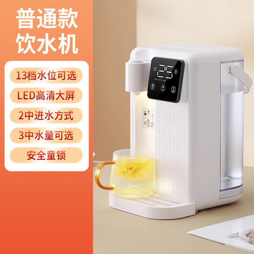 【随心调温，一按即喝，高颜值！】3秒速热饮水机 桌面台式一键出水 即热饮水机 家用小型烧水壶3L-QB 商品图7