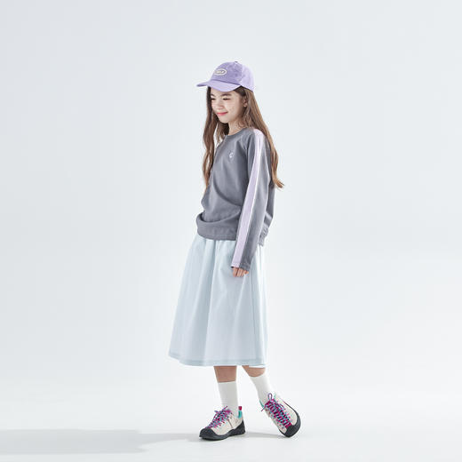 cicochild25年秋季新款女童A字运动半裙防泼水锦纶微弹简约休闲裙 商品图3