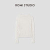 ROMI STUDIO 天然环保马尼拉麻纸纱镂空圆领套头针织衫RWCSST2870 商品缩略图1