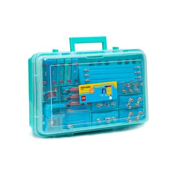 齐心（COMIX）初中物理电磁学实验箱光学力学全套实验器材 学生科学实验盒套装礼物  XSS-9 商品图0