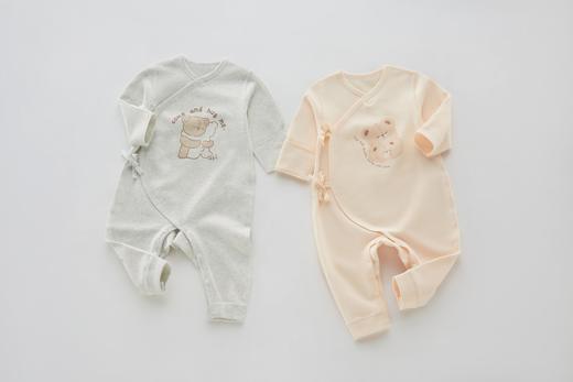 （特惠）金发拉比内衣i5-0抱抱熊内衣绑带连体衣杏色/花灰LYEA10233578/LYEA10233590 商品图2