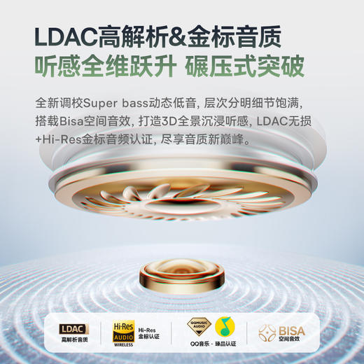 倍思 Bass BS1 NC 半入耳式真无线蓝牙耳机 商品图2