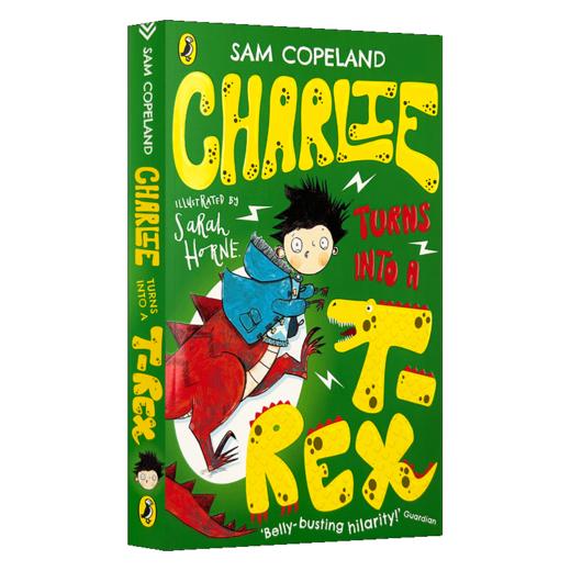 查理变成一只鸡2 英文原版 Charlie Turns Into a T-Rex 儿童英语桥梁章节书 教会小朋友如何面对焦虑 少儿英语课外阅读书籍 商品图1