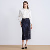 【亮片半身裙】EITIE爱特爱气质优雅复古显瘦直筒过膝2025秋新款半身群C2506806 商品缩略图7