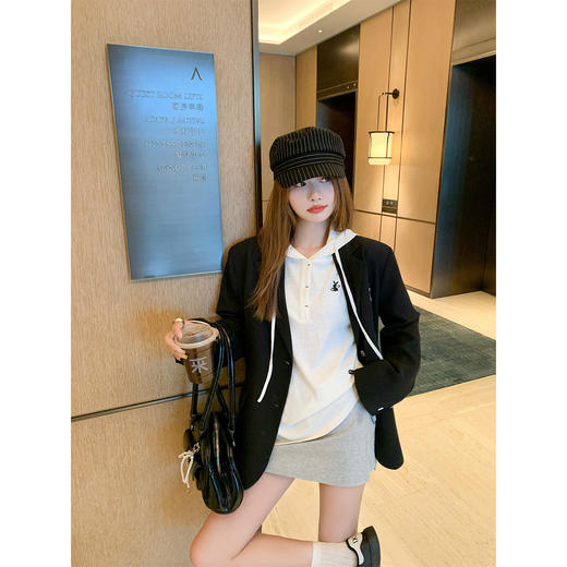 <曾小咸推荐>3.20现货秒杀 ！微信超特价！休闲连帽长袖T恤 日常159.99 立减90 秒杀69.99！！ 商品图3