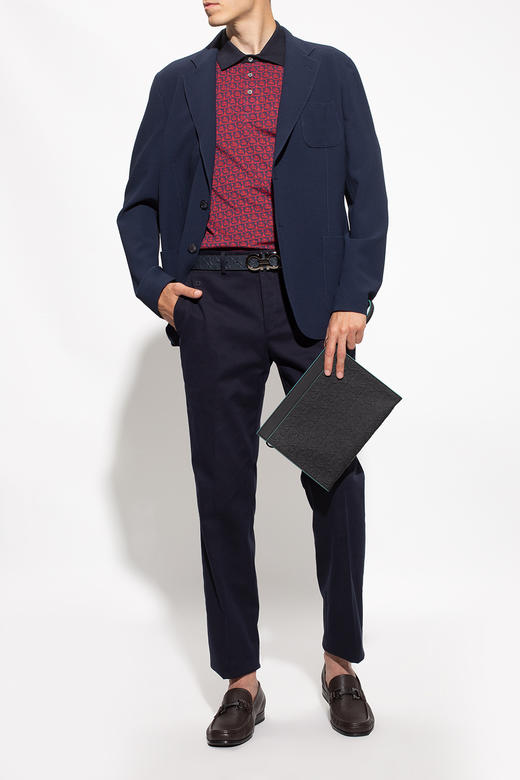 【新品到仓超惠秒】Salvatore Ferragamo 菲拉格慕 男士经典百搭马蹄扣商务休闲皮鞋 12410 商品图2