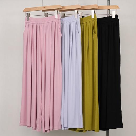 八分莱赛尔阔腿裙裤，清凉透气，多色可选【G】 商品图4