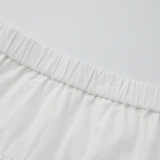 ROMI STUDIO100%长绒棉双层裁片绣花A字高腰松紧半裙RWCSXL3474 商品图2