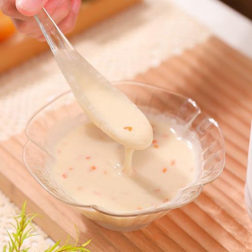慢沏杏白｜杏仁桂花羹，浓郁杏仁桂花香 60%高膳食纤维，口感好，吃得到杏仁的颗粒感，特别搭配了丹桂花，口味有层次~ 商品图9