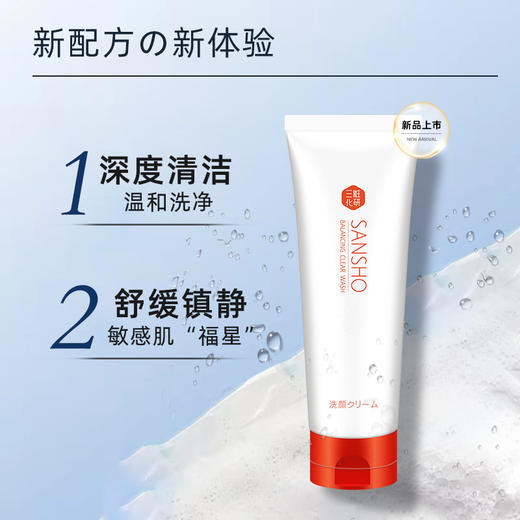 三妆化研 平衡净透洁面乳110g 4994938003058 商品图1