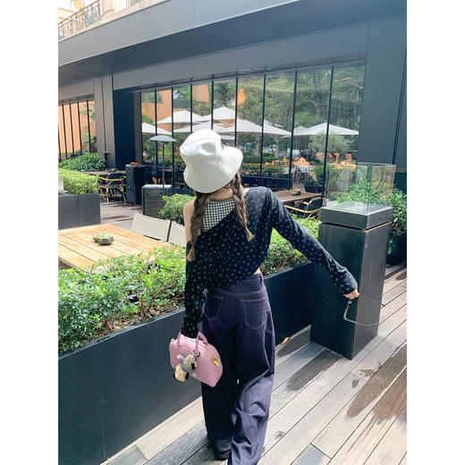 <曾小咸推荐>3.21现货秒杀 ！微信超特价！拼接小碎花开衫+吊带套装 日常199.99 立减120 秒杀79.99！！ 商品图4