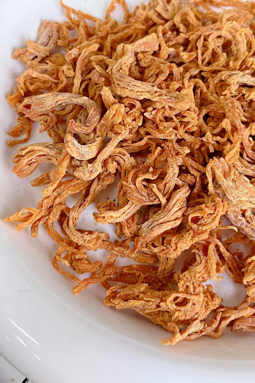 一口酥脆😋满嘴肉香，好吃到舔手指👉【天鲜萌·香酥肉松条】香辣味&原味两口味🉑选の💥挑食小孩配粥喝两碗❗️ 商品图9