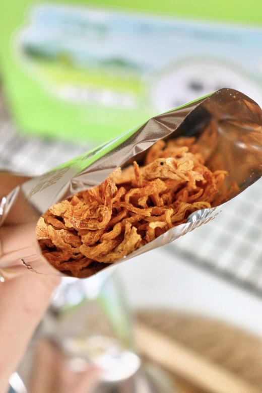 一口酥脆😋满嘴肉香，好吃到舔手指👉【天鲜萌·香酥肉松条】香辣味&原味两口味🉑选の💥挑食小孩配粥喝两碗❗️ 商品图5