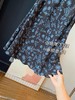 直发【JS3692816】蓝花楹半裙~设计感芙蓉麻水墨蓝紫调碎花鱼尾半身裙 商品缩略图7