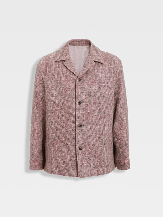 callisto丁香粉马海毛织艺系列外套 商品图0