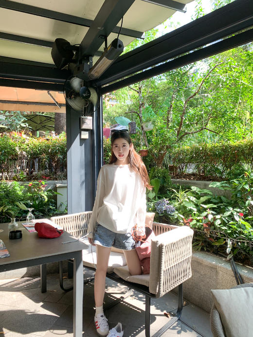 <曾小咸推荐>现货秒杀！卖完不补 ！微信打折价！韩版镂空花朵钩花长袖 日常119.99 立减50 秒杀69.99！ 商品图6