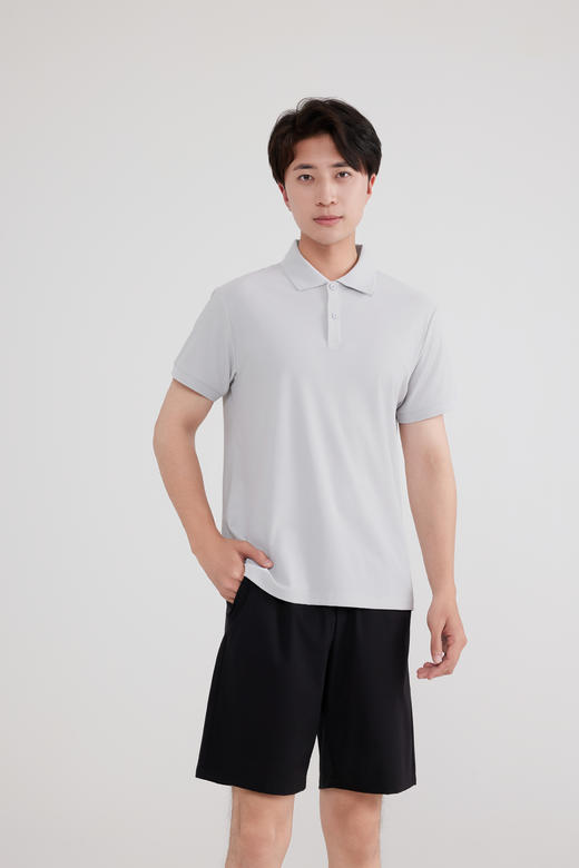 110566短袖POLO衫，90棉纶，10氨纶 商品图5