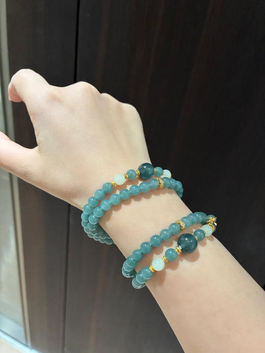 新中式设计款·蓝水翡翠手链/项链合集(3-5天左右) 商品图10